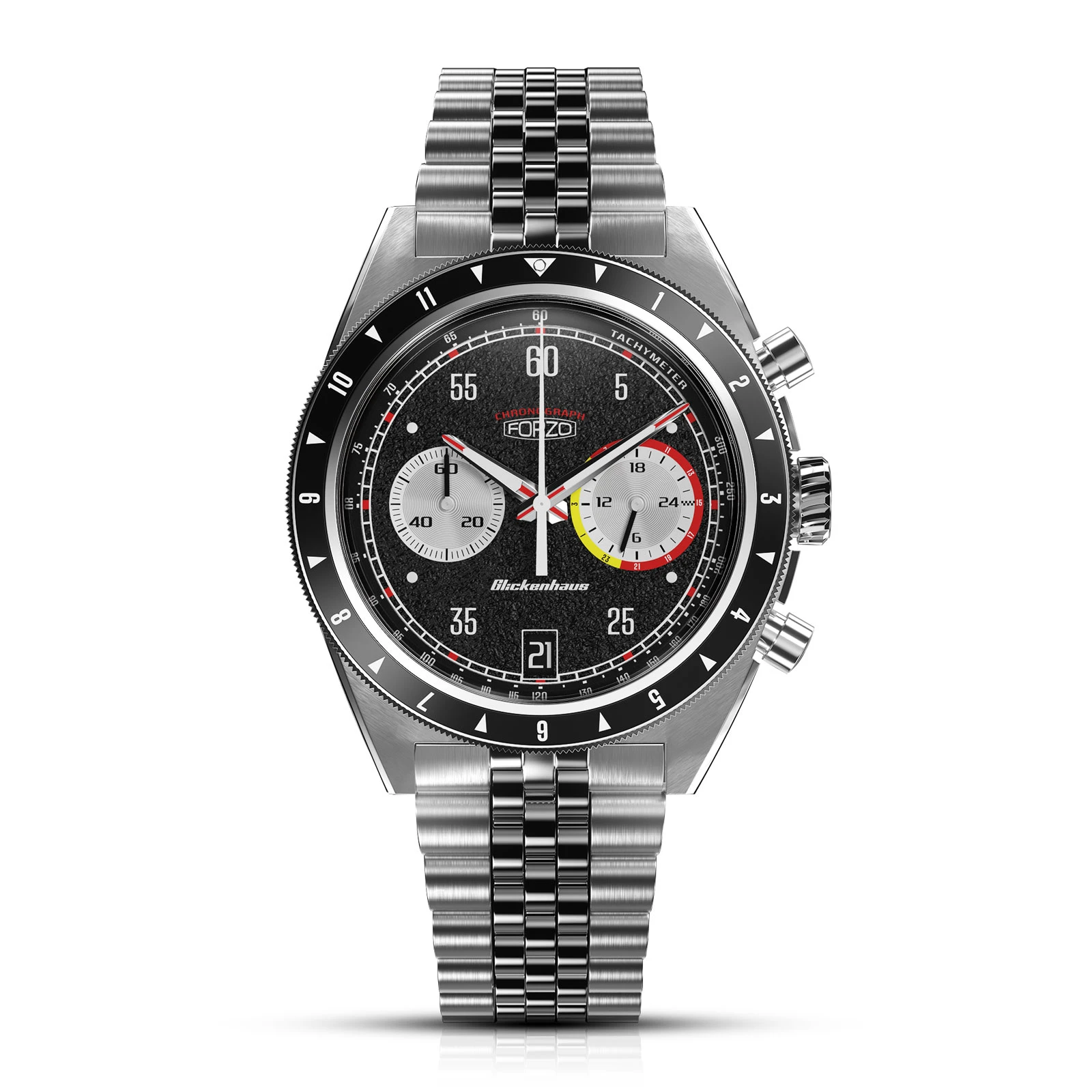 Limited Edition Glickenhaus Road to Le Mans Chronograph Watch Black / Red